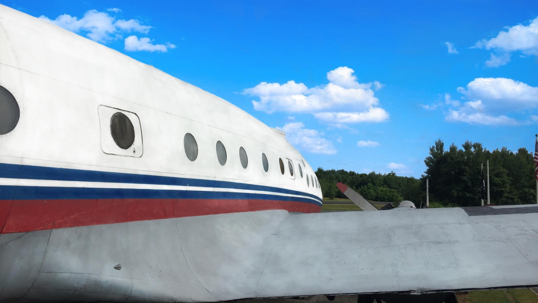 Connie Aircraft Installation at Greenwood Lake Airport connie aircraft
